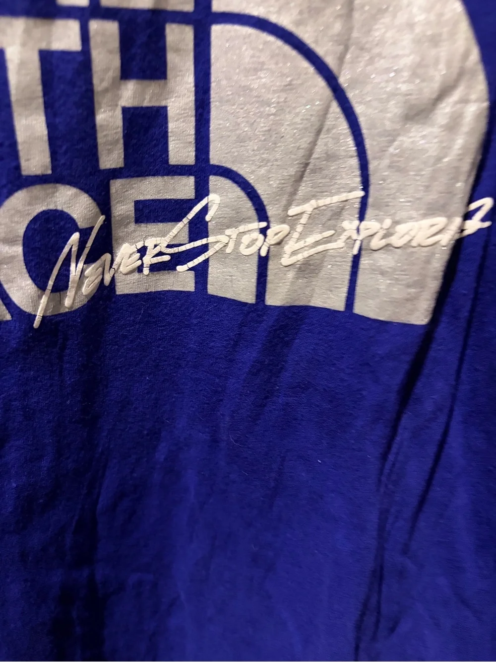 The North Face performance brand long sleeve Tee shirt mens size large